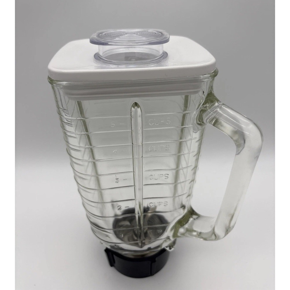 Oster Regency Blender Glass Jar 5 Cup w/ Lid & Blade Original Vintage